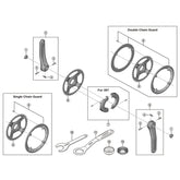 Shimano Spares & Accesories - FC-E6100 right hand crank arm unit